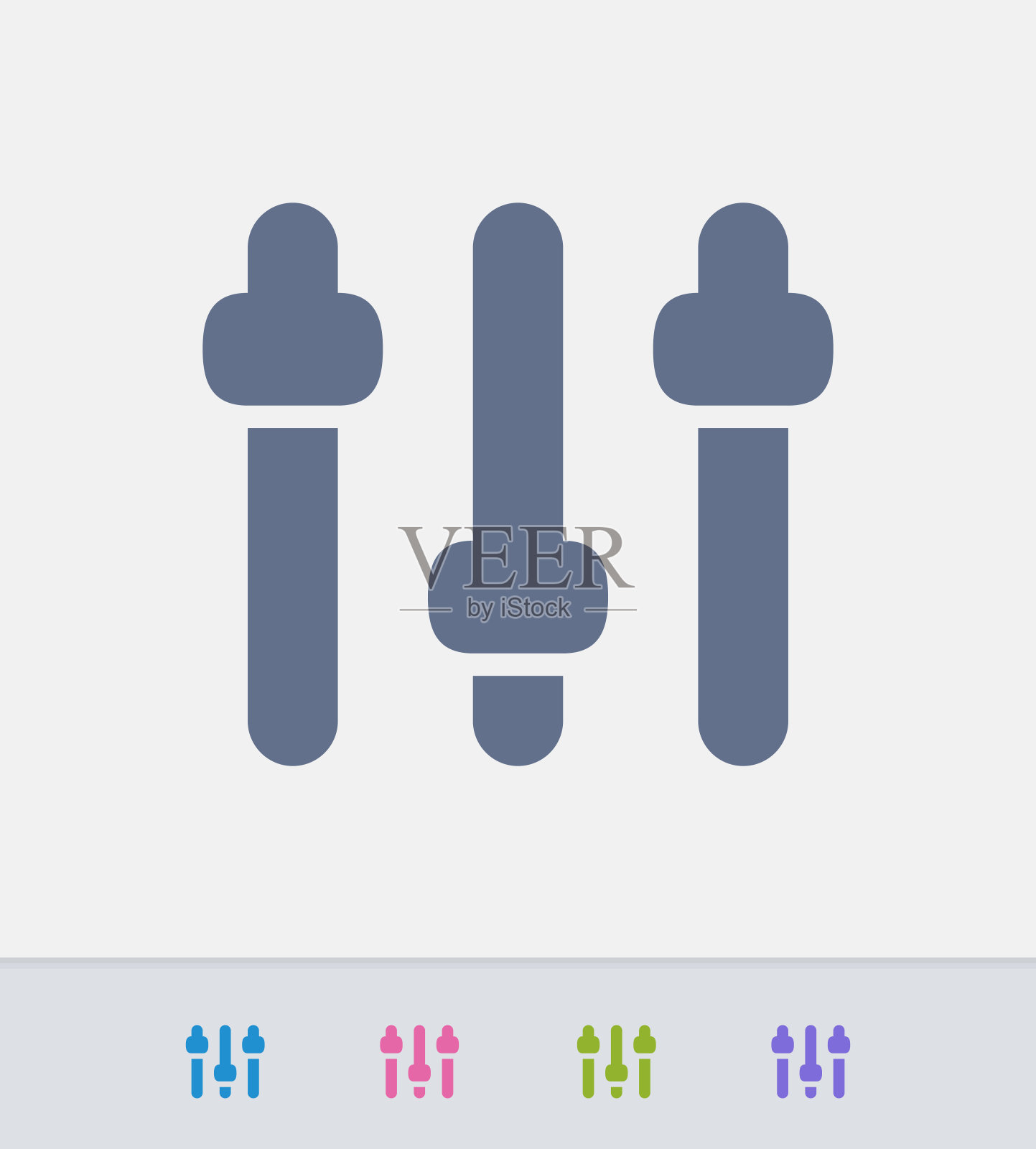 配置滑块-蚂蚁图标图标素材
