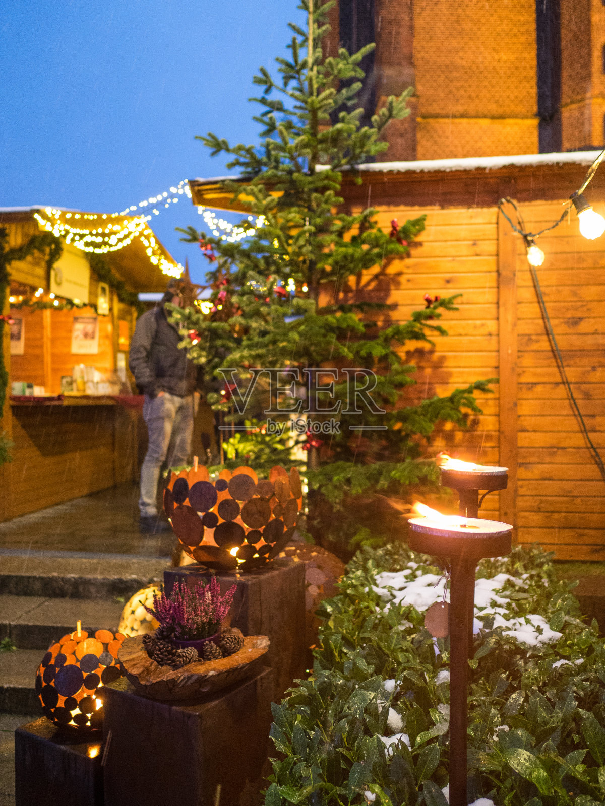 德国圣诞市场照片摄影图片