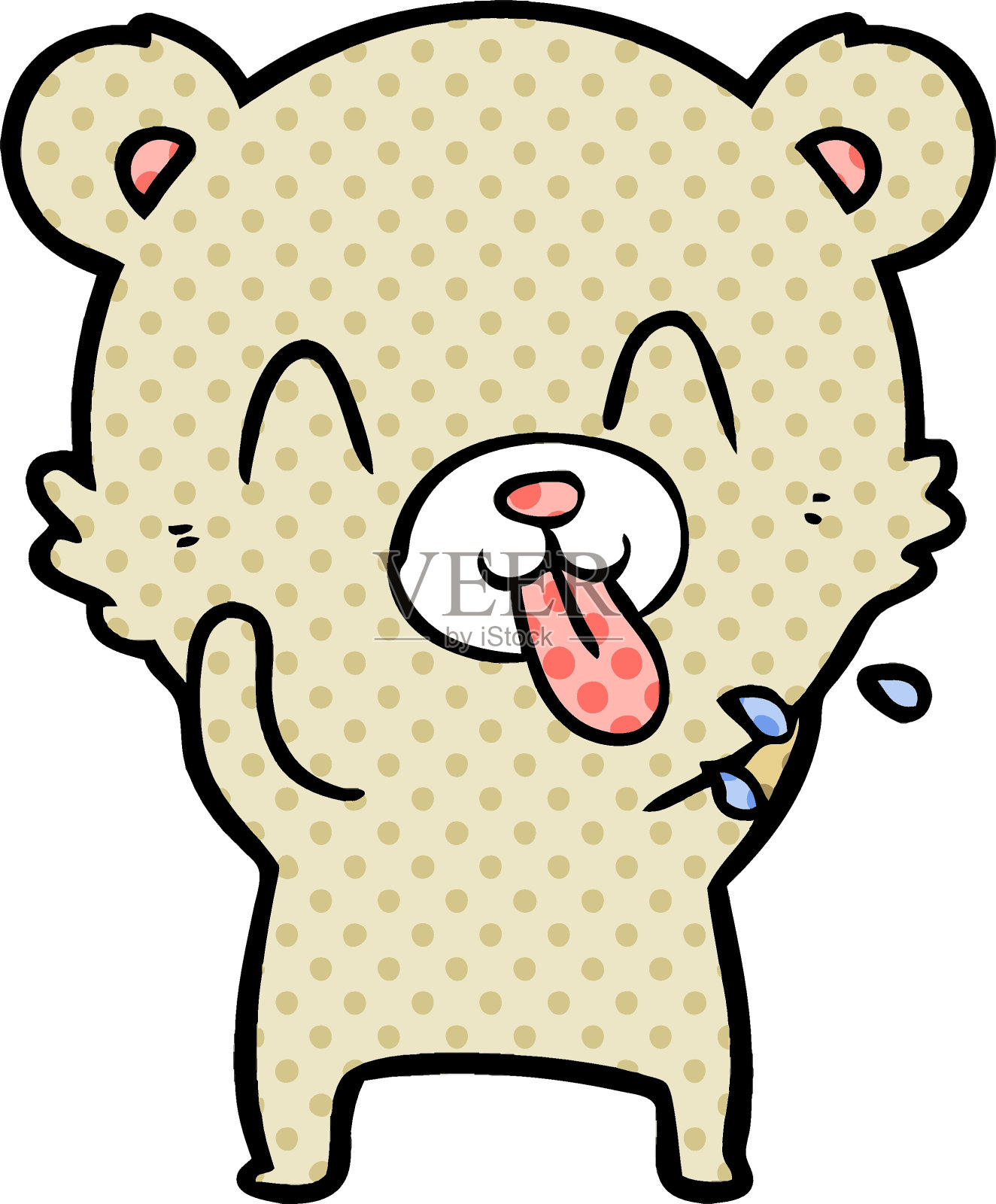 卡通熊设计元素图片