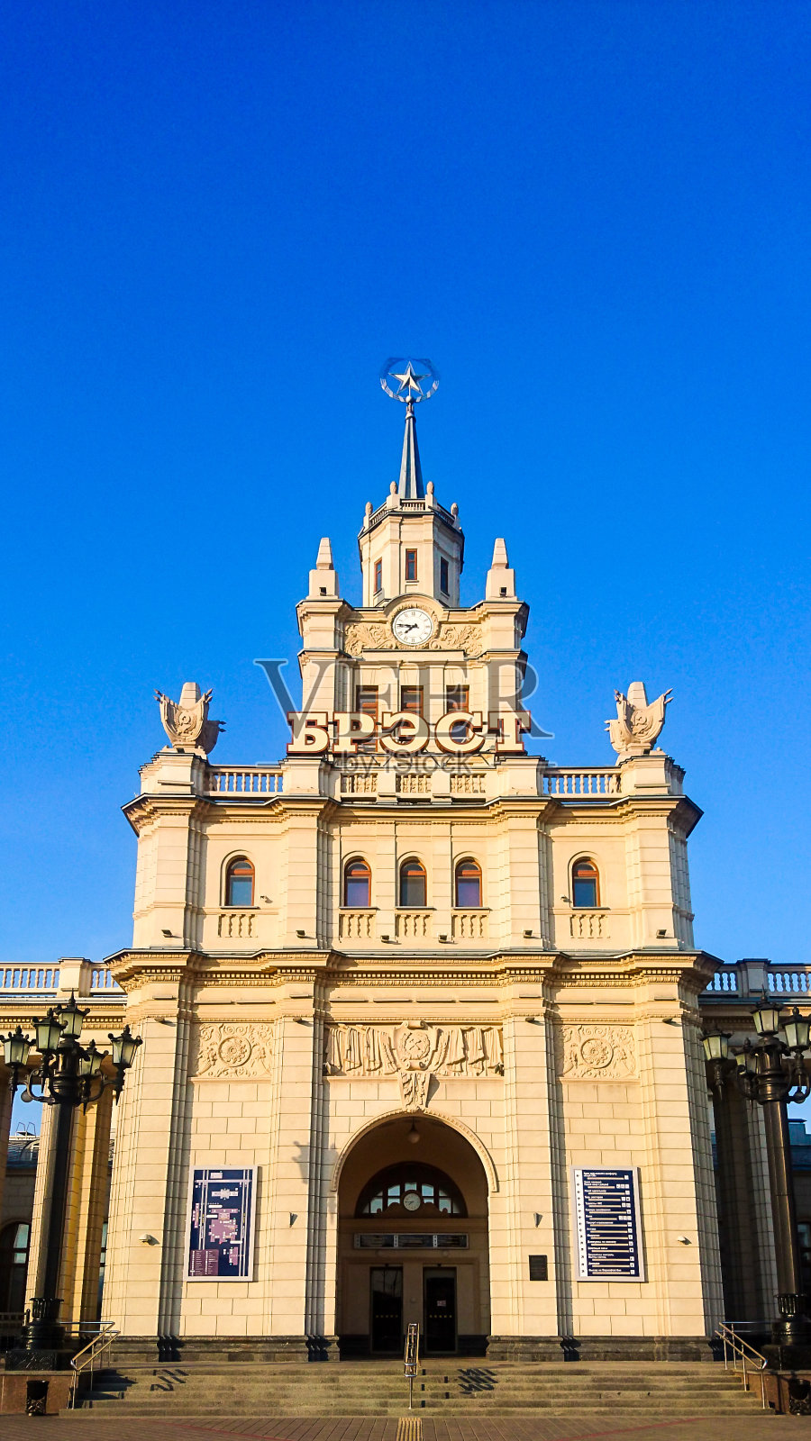白俄罗斯的布列斯特市照片摄影图片