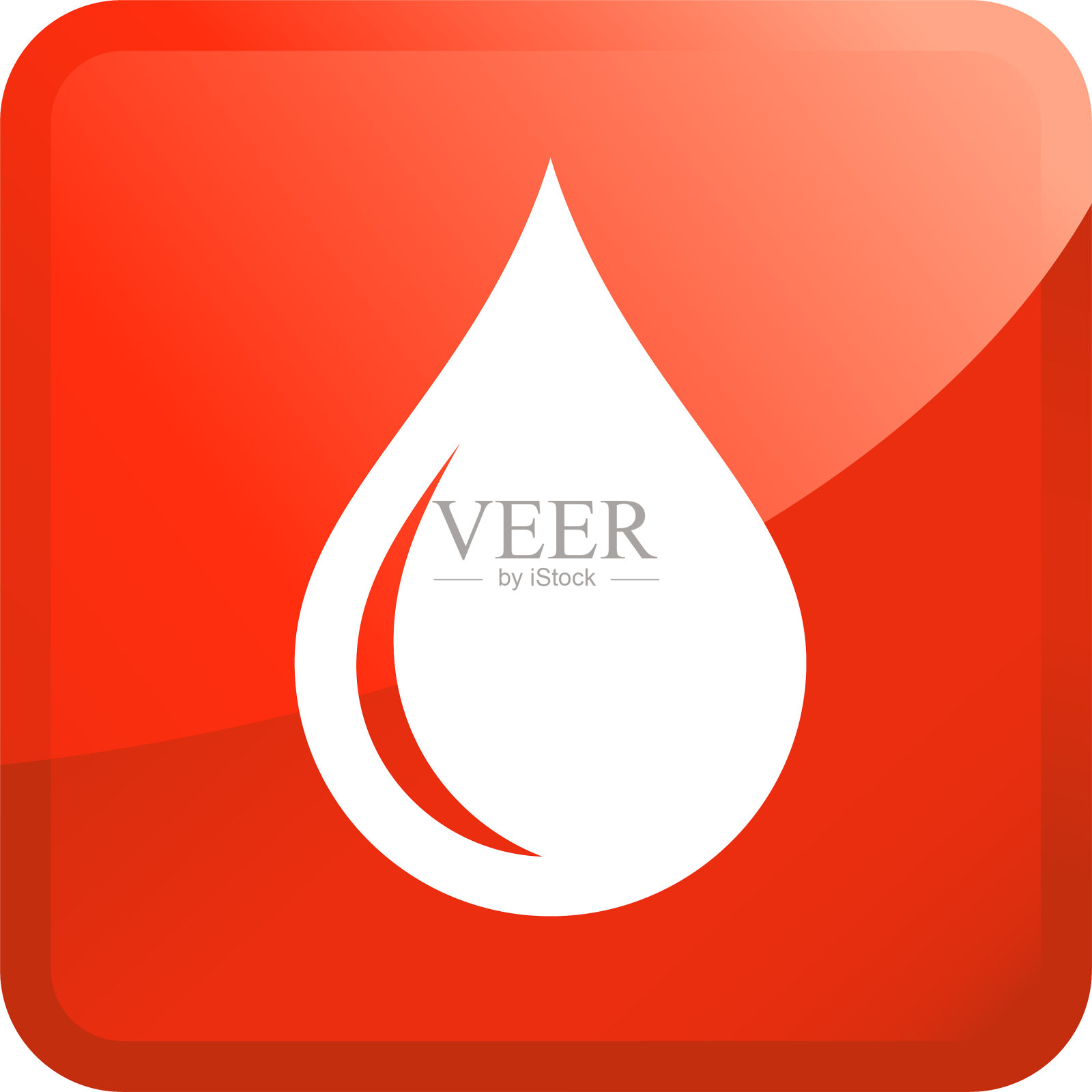 滴血。插画图片素材