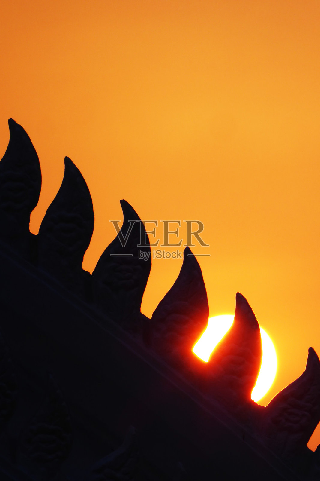 泰国寺庙屋顶照片摄影图片