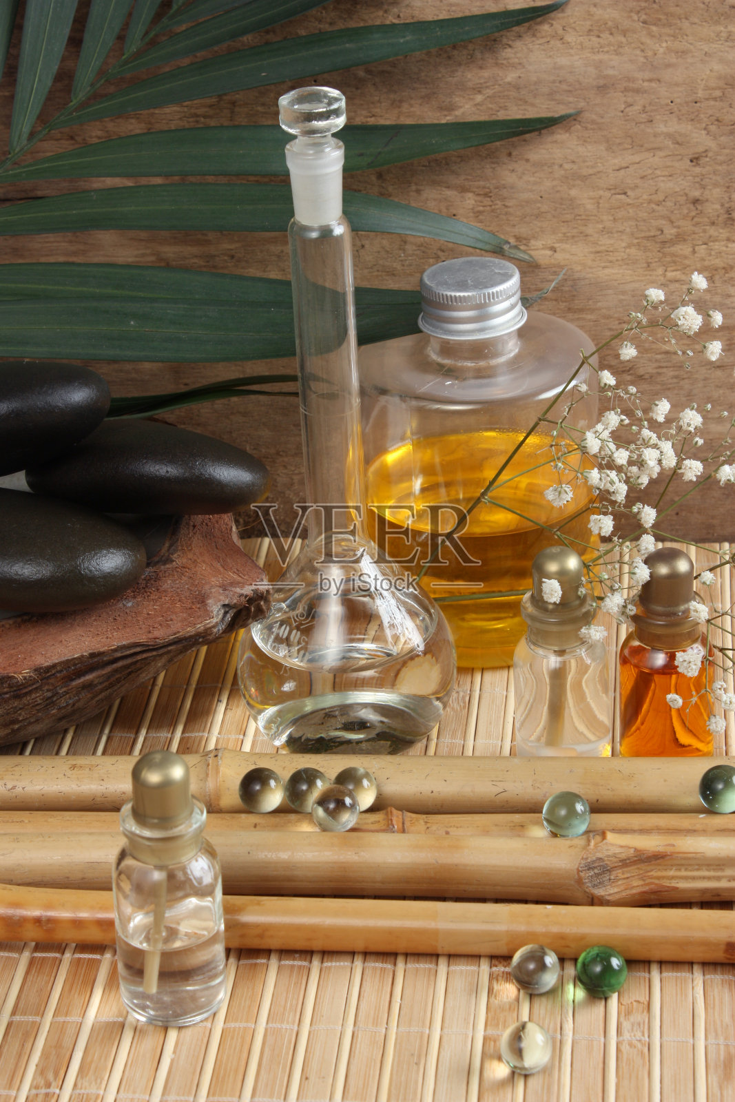 静物主题的放松水疗照片摄影图片