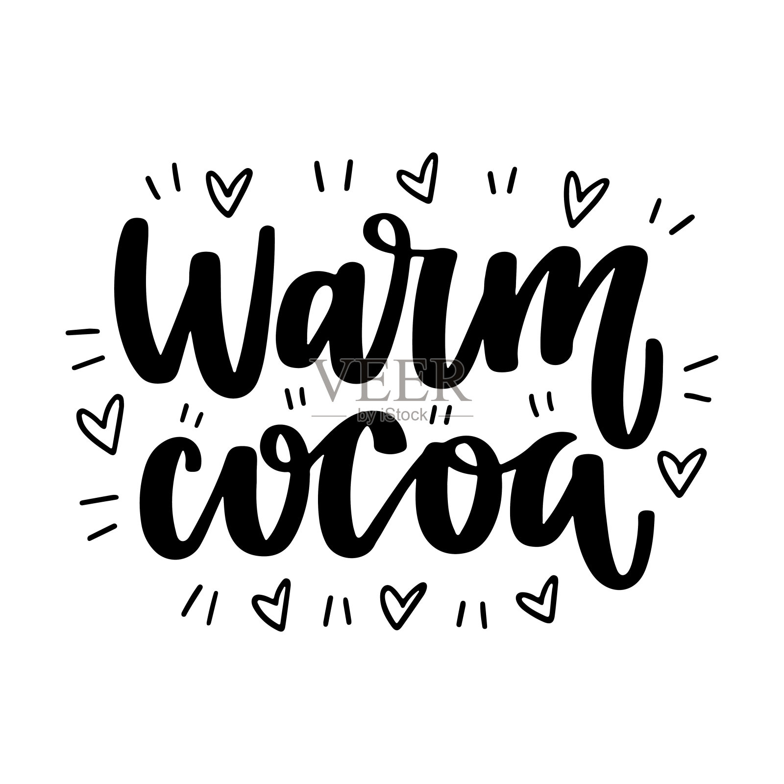 矢量字体海报插画图片素材