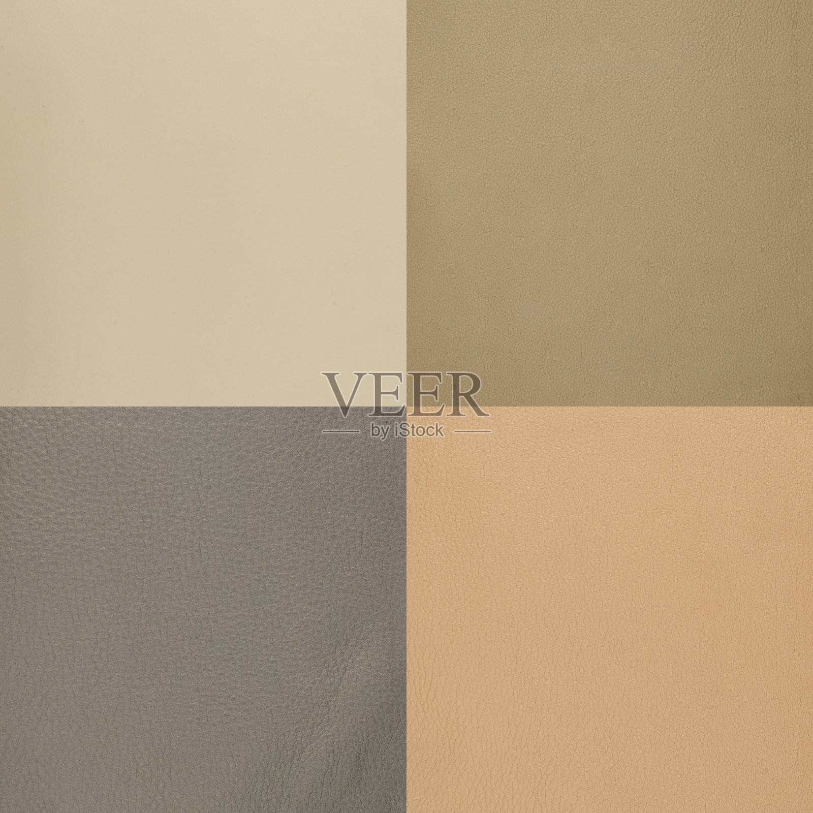 一套米色皮革样品照片摄影图片