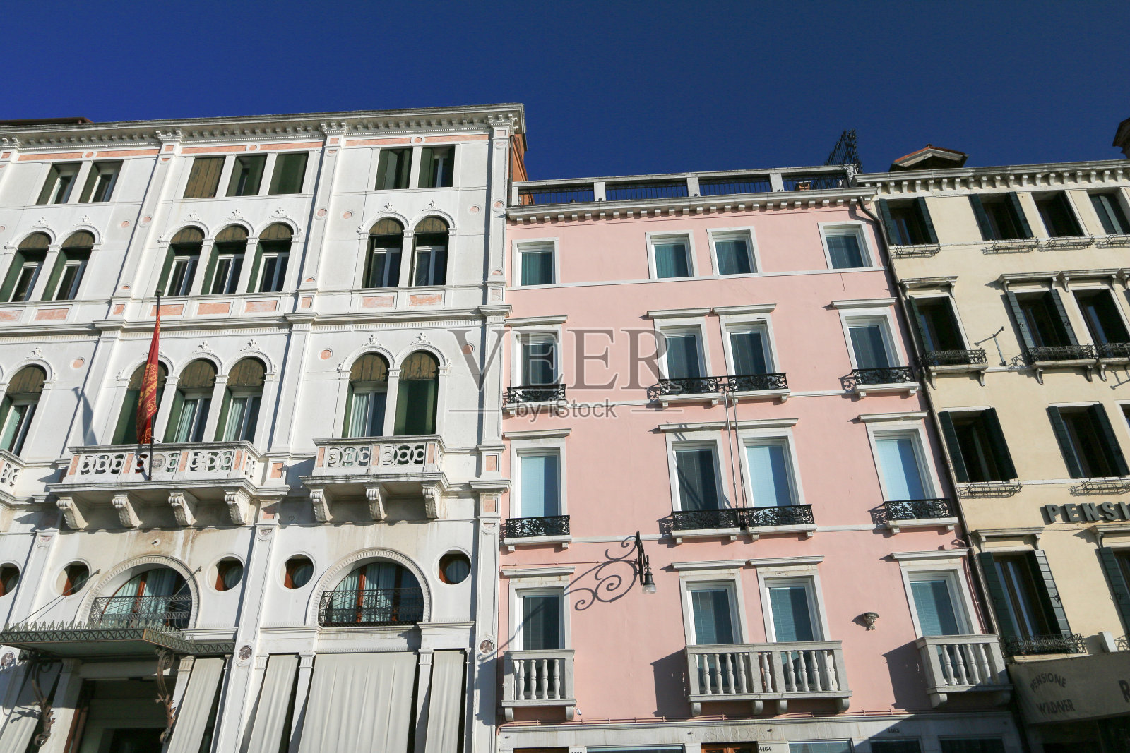 威尼斯奴隶海岸的伦敦宫酒店照片摄影图片