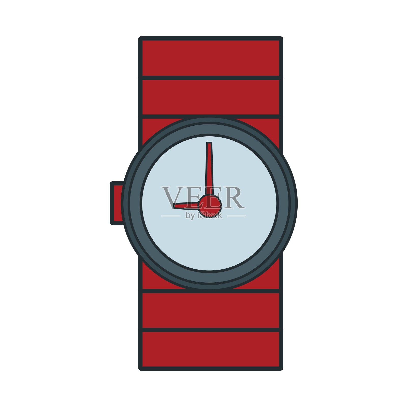 手表孤立的象征插画图片素材