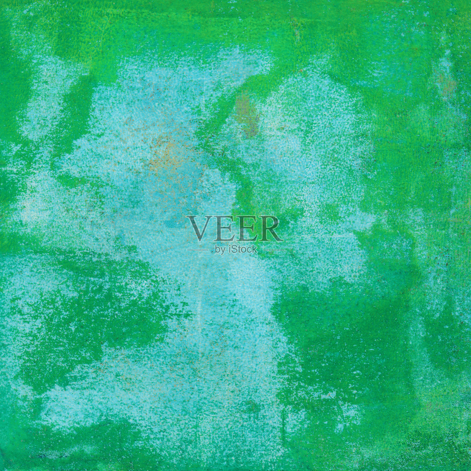 绿色和绿松石手绘背景照片摄影图片