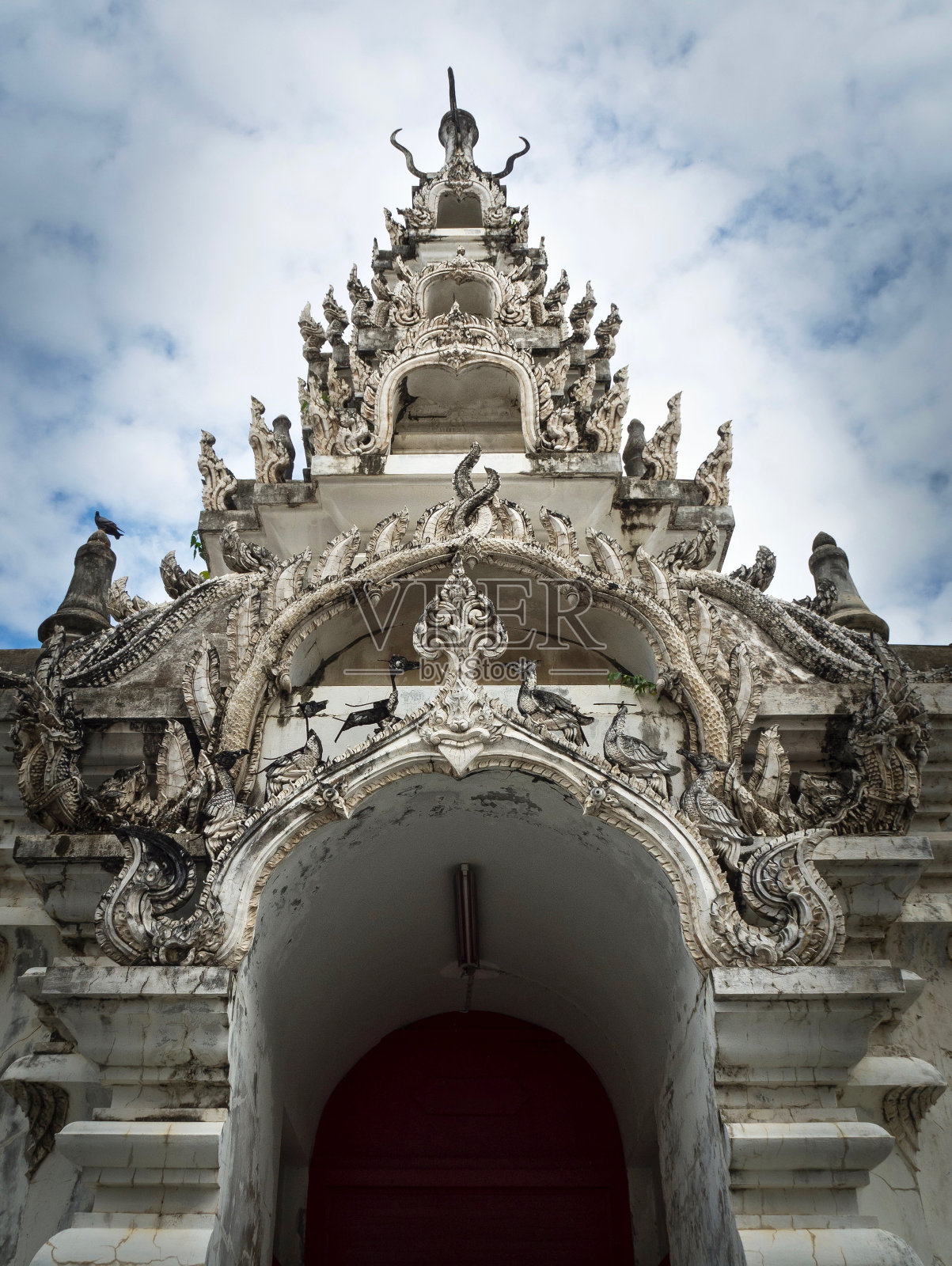 泰国蒲莱省赵黑寺教堂照片摄影图片