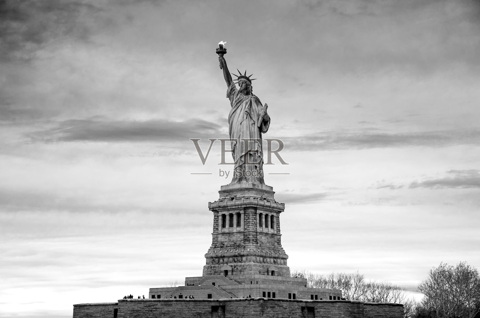 自由女神像照片摄影图片