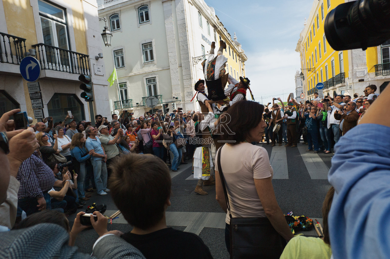 里斯本的民间舞蹈照片摄影图片