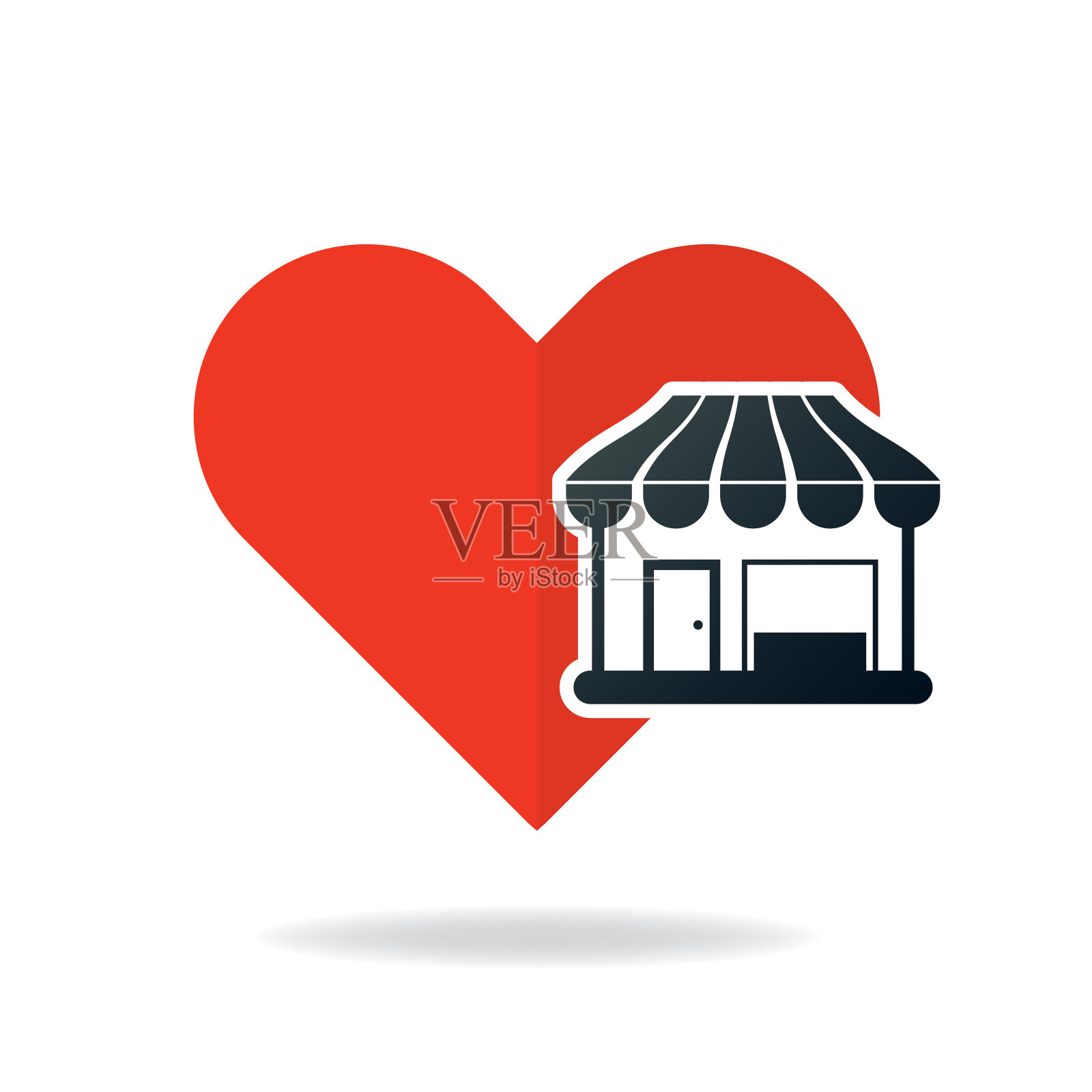 商店图标插画图片素材