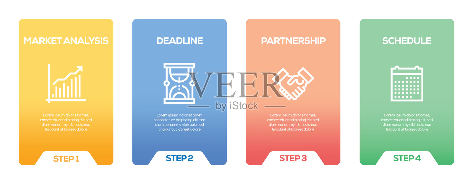 银行和金融信息图设计模板插画图片素材