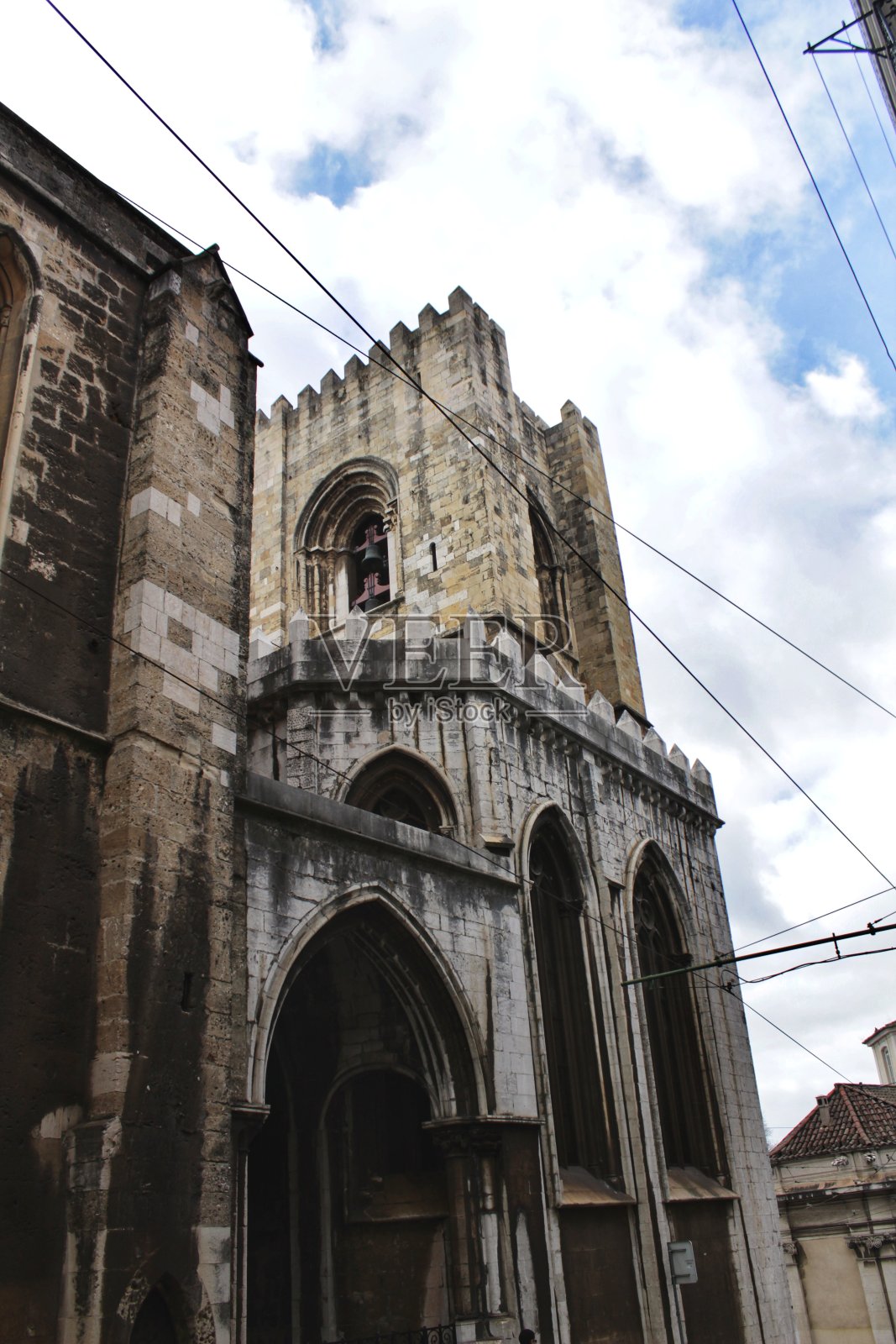 里斯本大教堂照片摄影图片