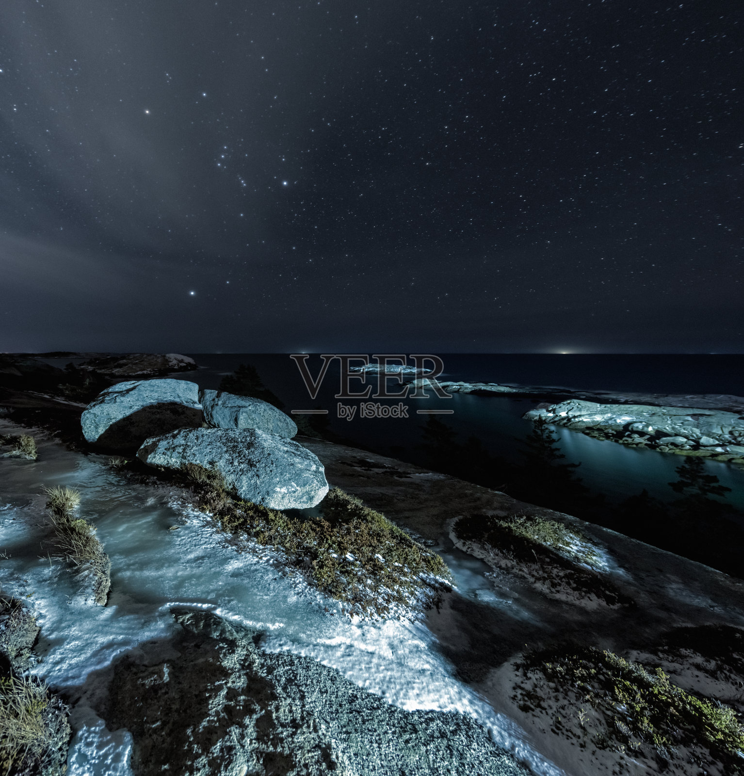冬天的沿海路照片摄影图片