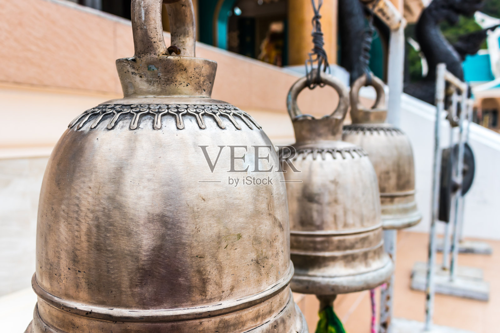 黄铜大钟照片摄影图片