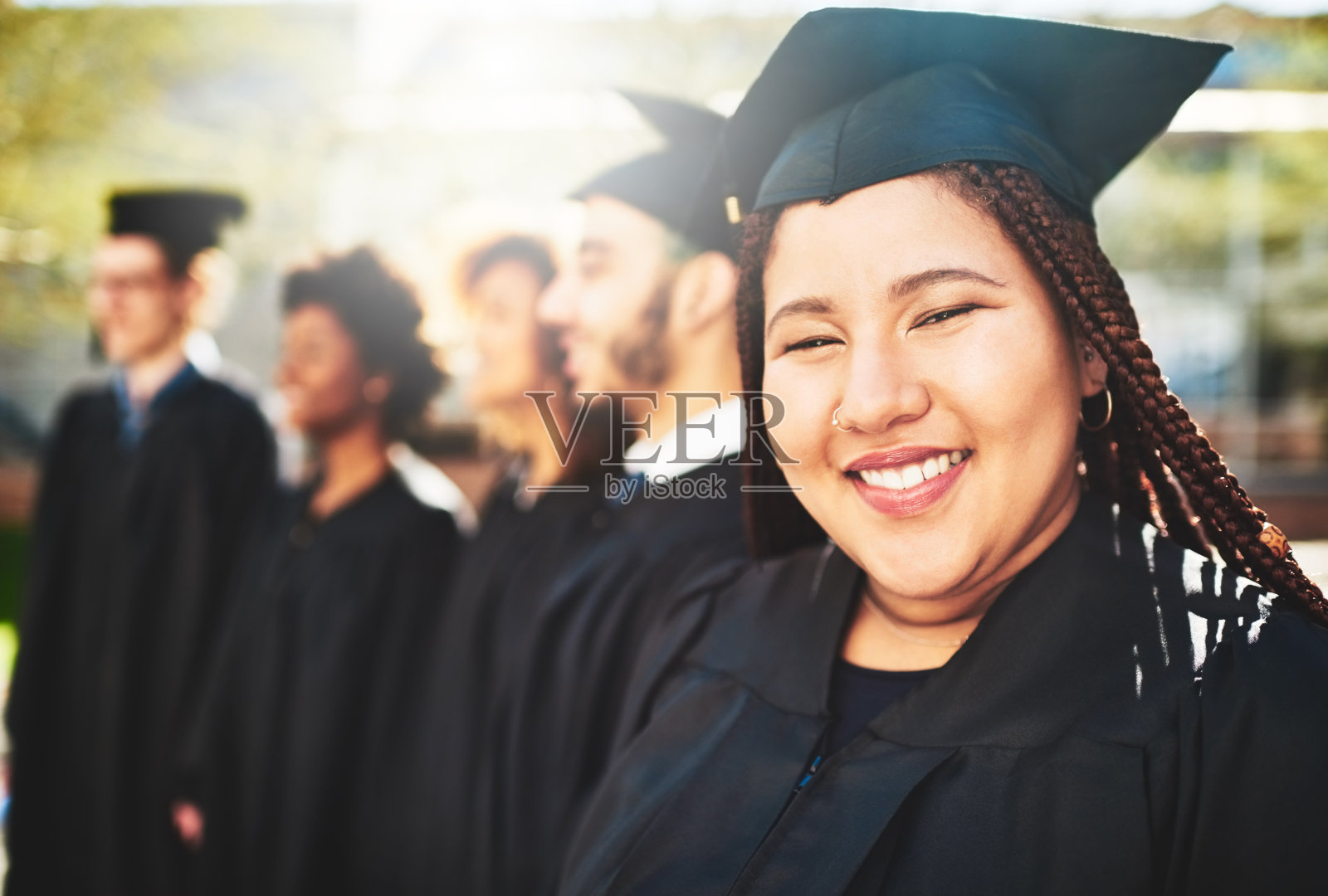 会有障碍，但永远不要放弃!照片摄影图片