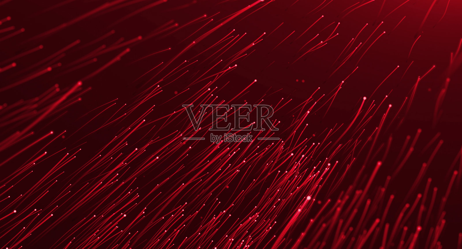 不断增长的线和点的网络照片摄影图片