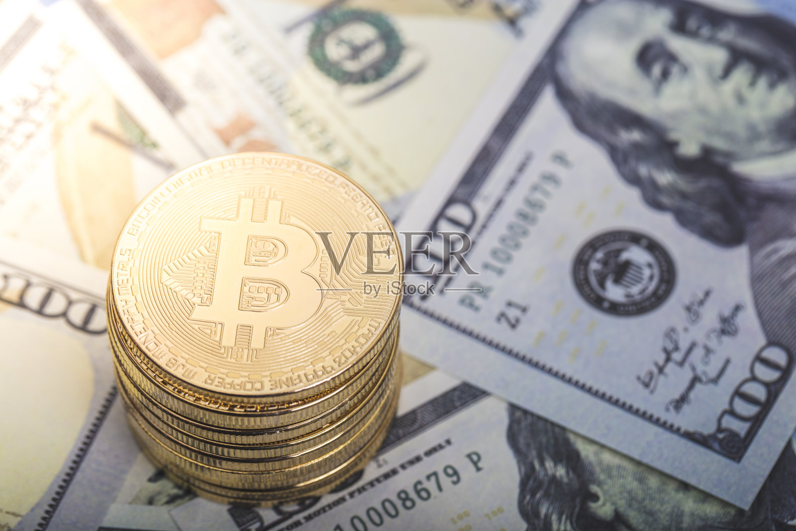 比特币照片摄影图片