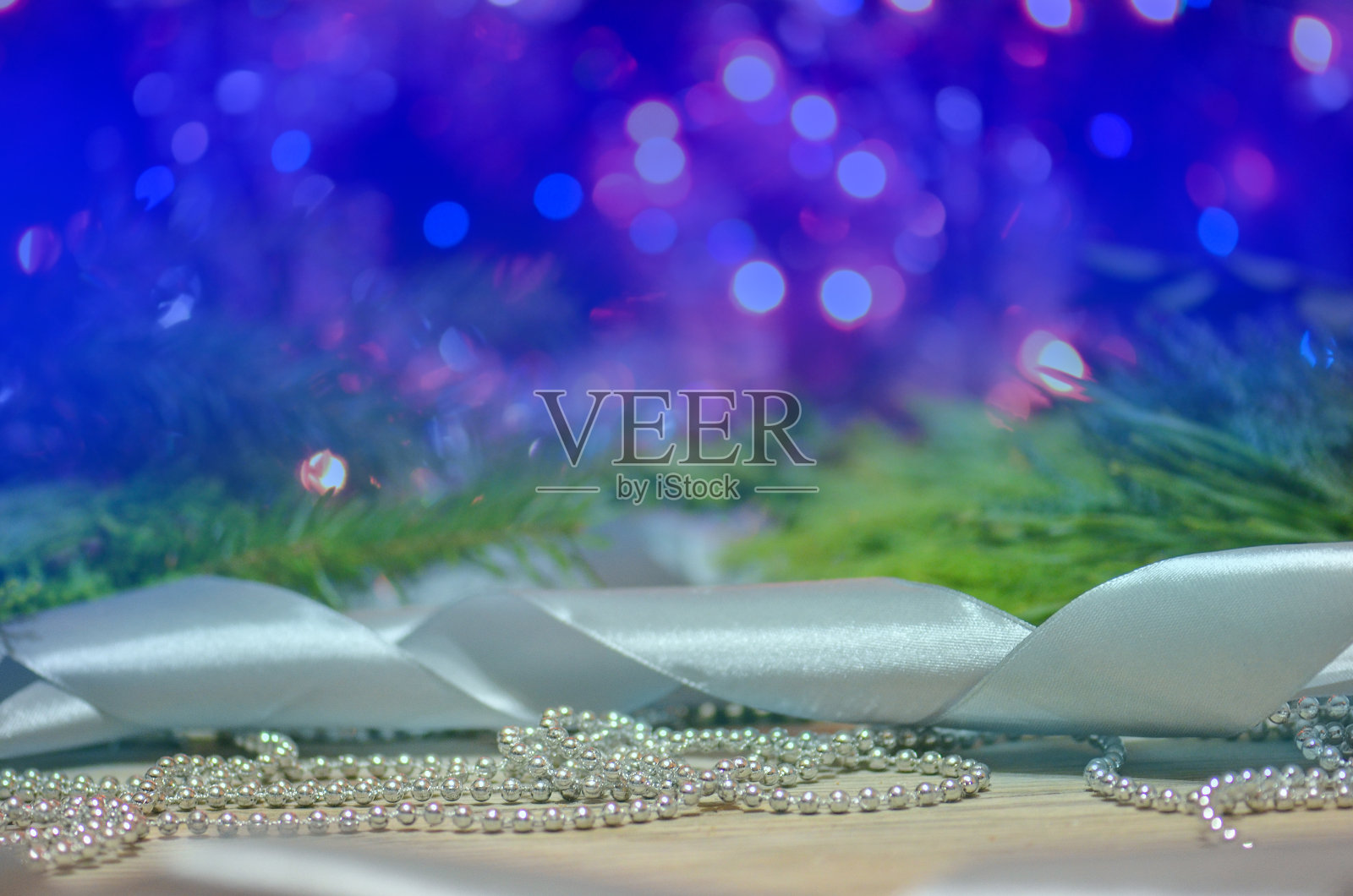 圣诞节的背景。圣诞花环的背景照片摄影图片