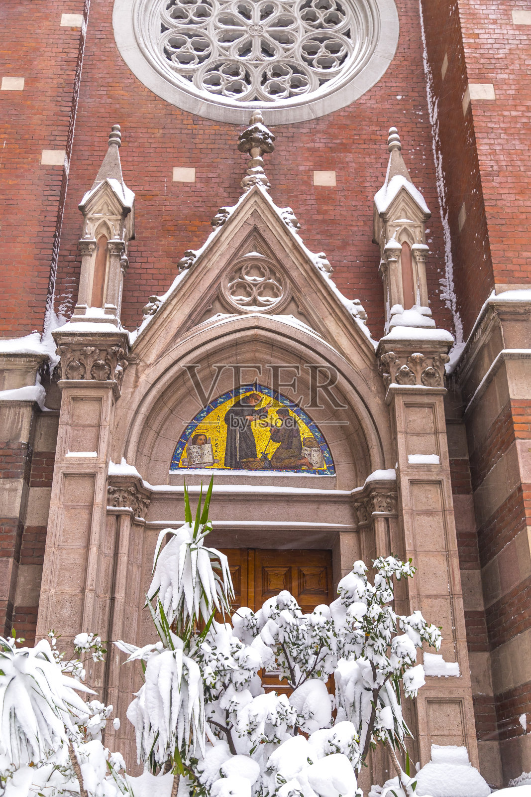 圣安东尼教堂，伊斯坦布尔照片摄影图片