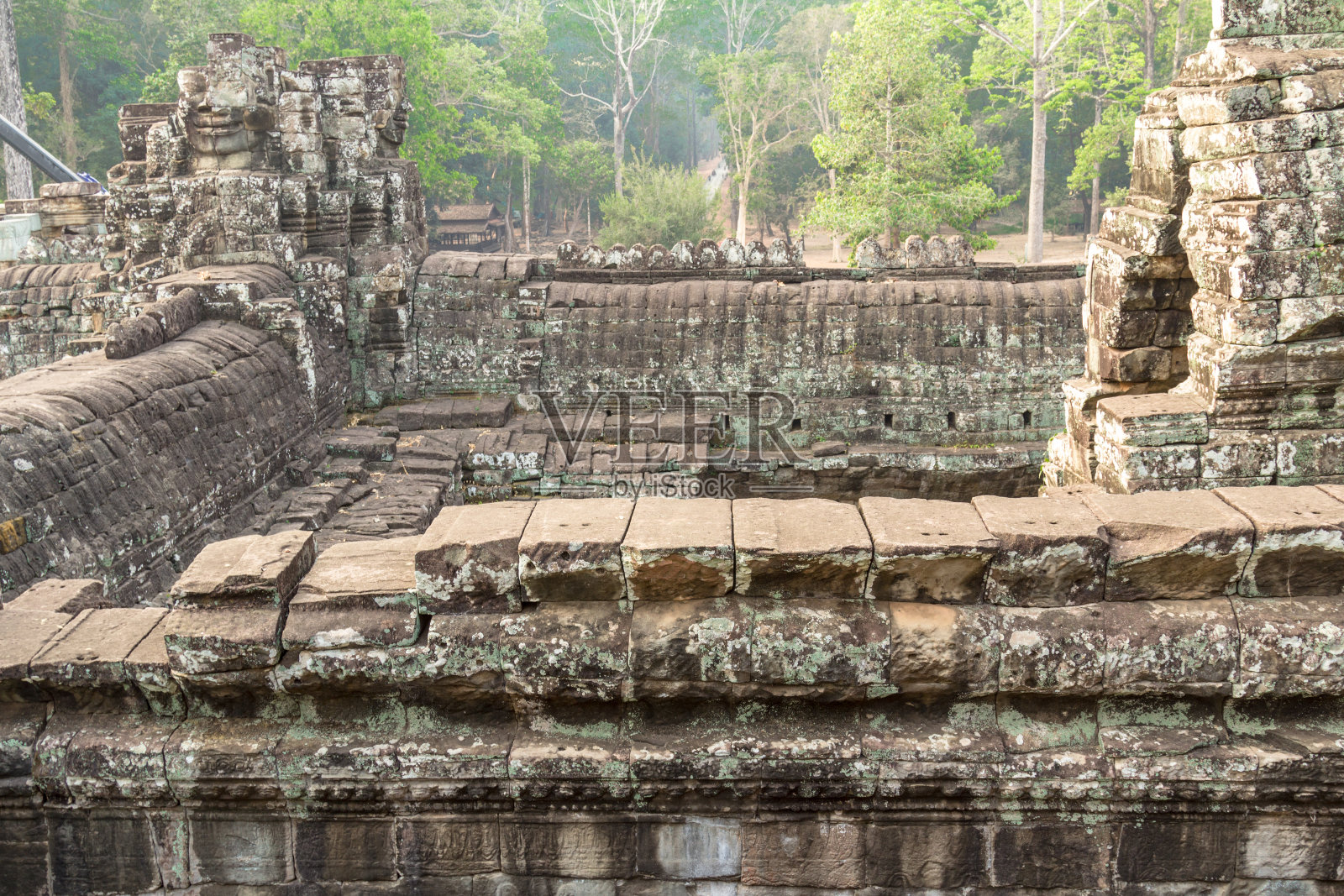 柬埔寨，吴哥考古公园照片摄影图片