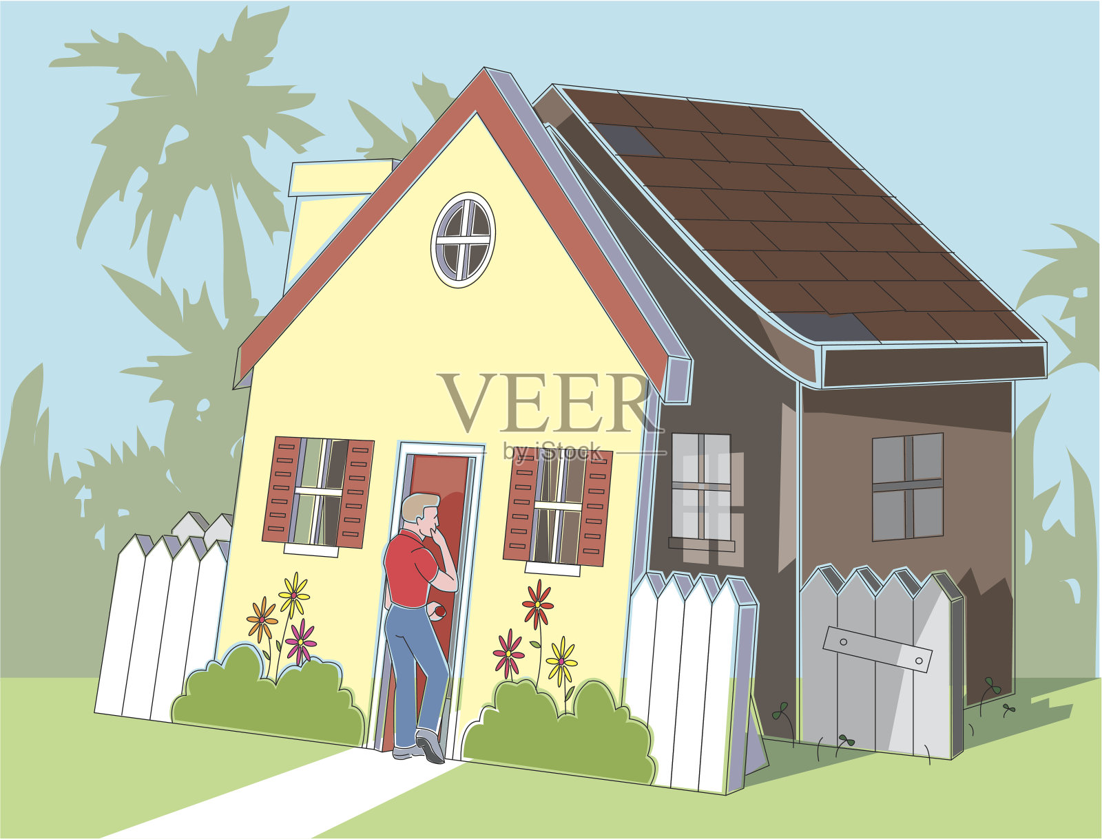 购房者要小心设计元素图片