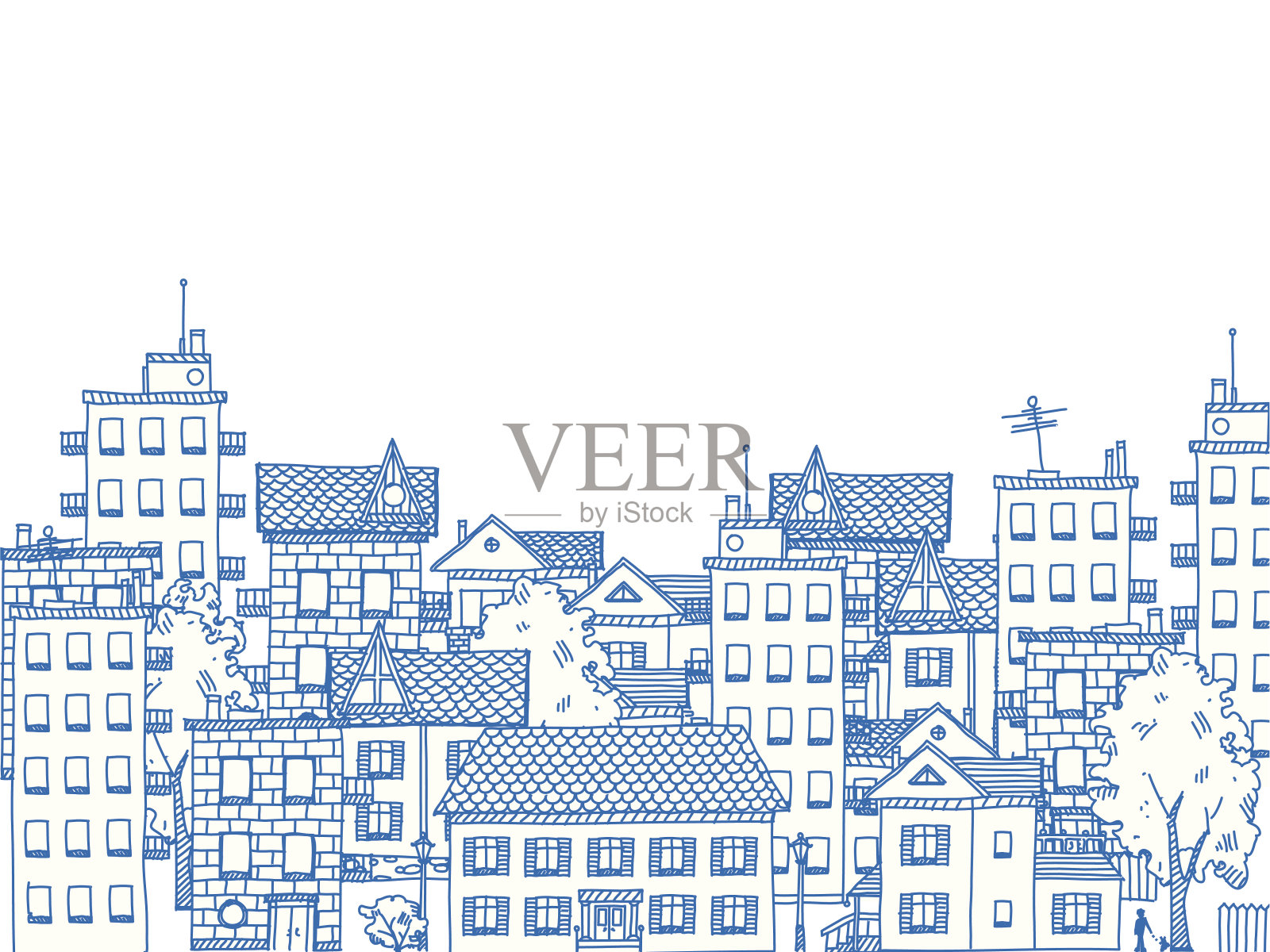 城市图设计元素图片