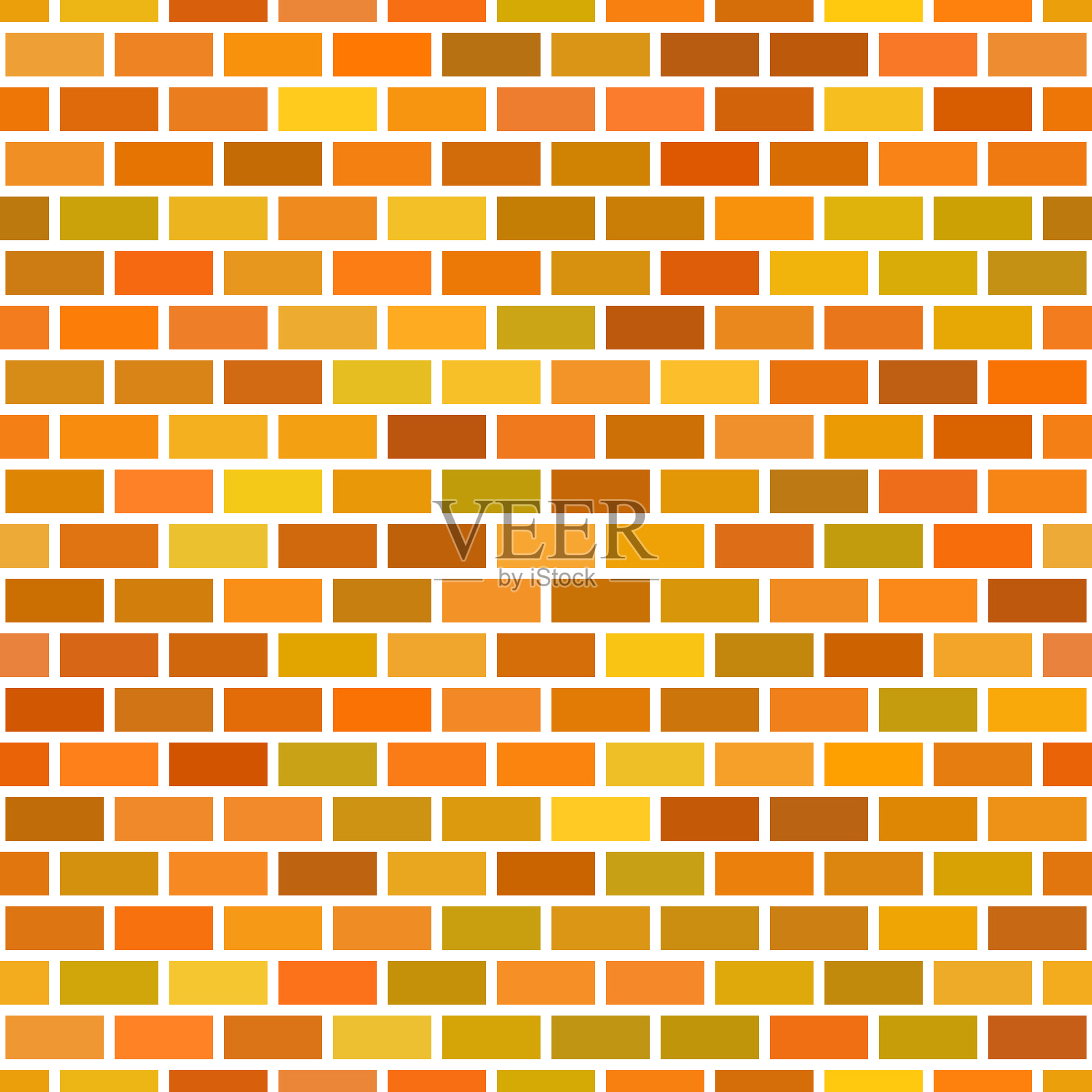 无缝砖模式插画图片素材