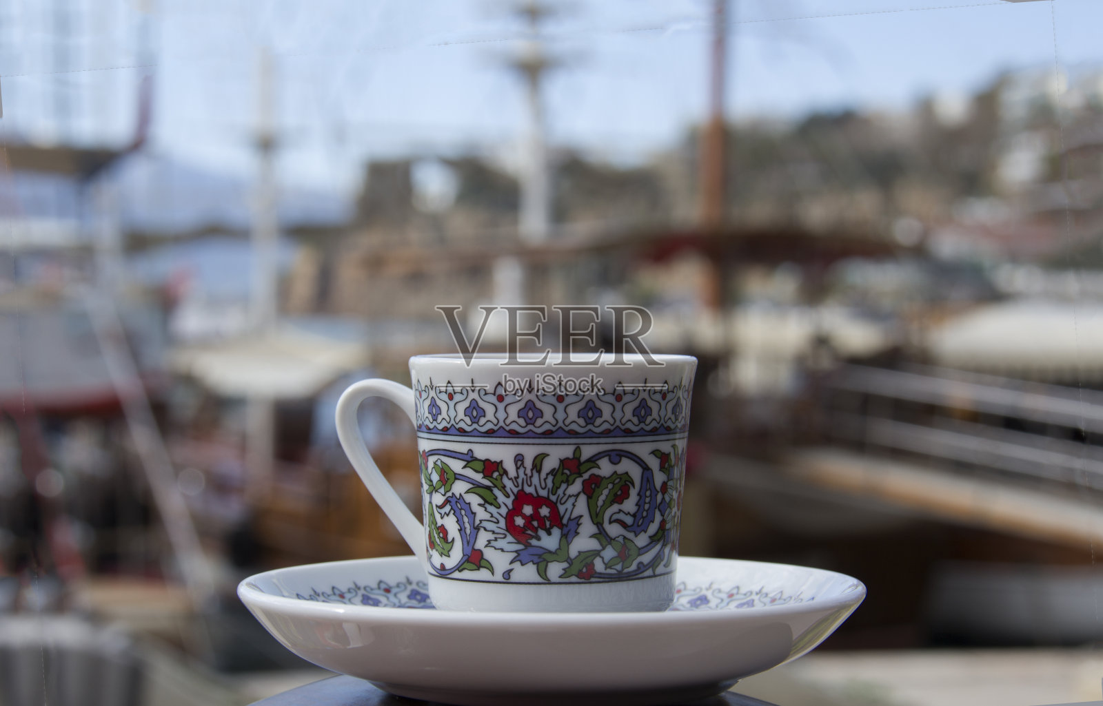 土耳其咖啡在摄影棚拍摄照片摄影图片