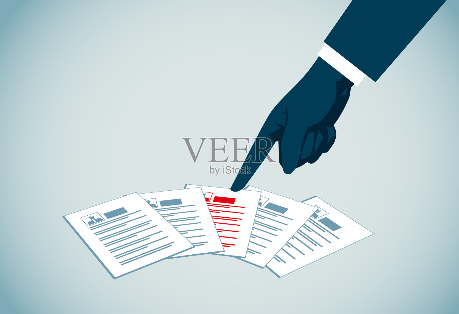 招聘插画图片素材