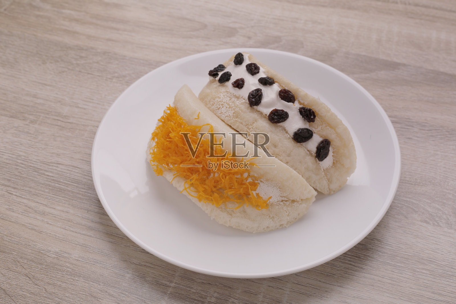 泰国甜点。照片摄影图片