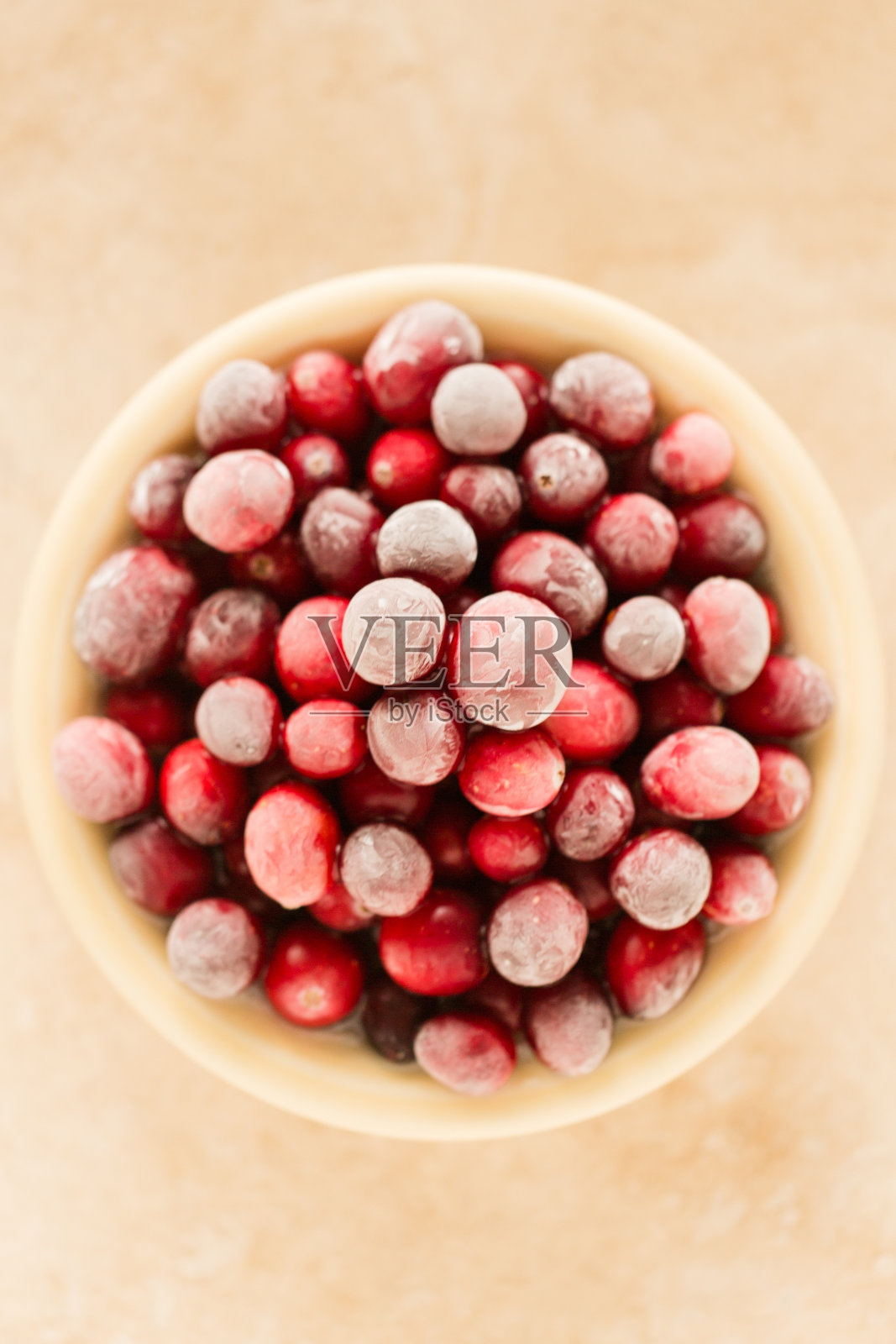 冷冻小红莓照片摄影图片