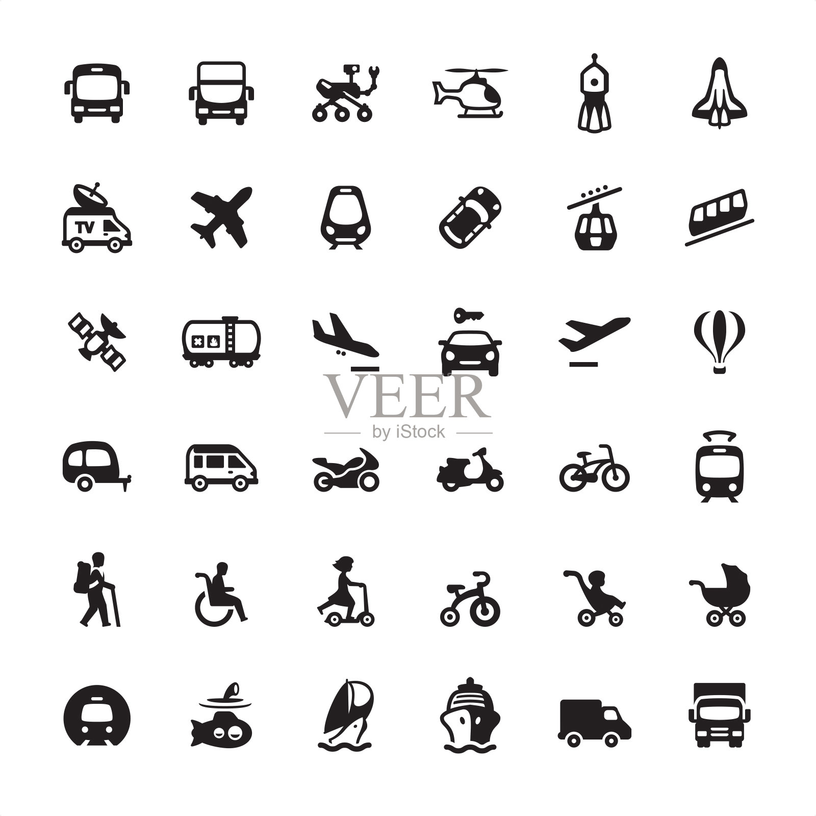 运输模式-终极图标包图标素材