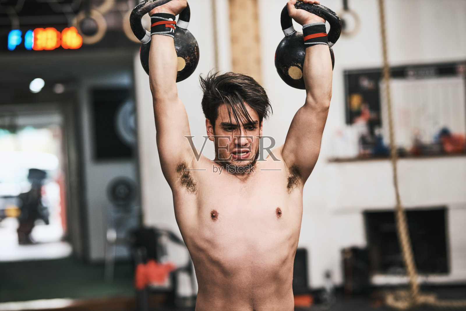 我会拥有我想要的肌肉照片摄影图片