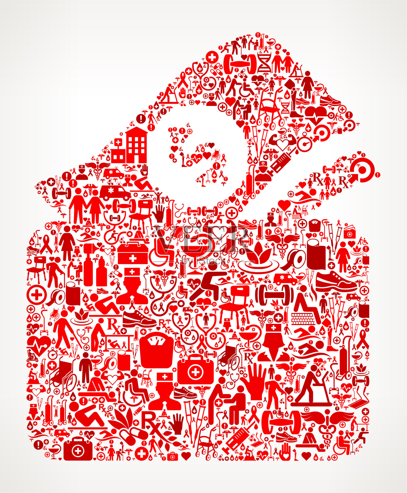 钱包里的钱医疗康复理疗插画图片素材