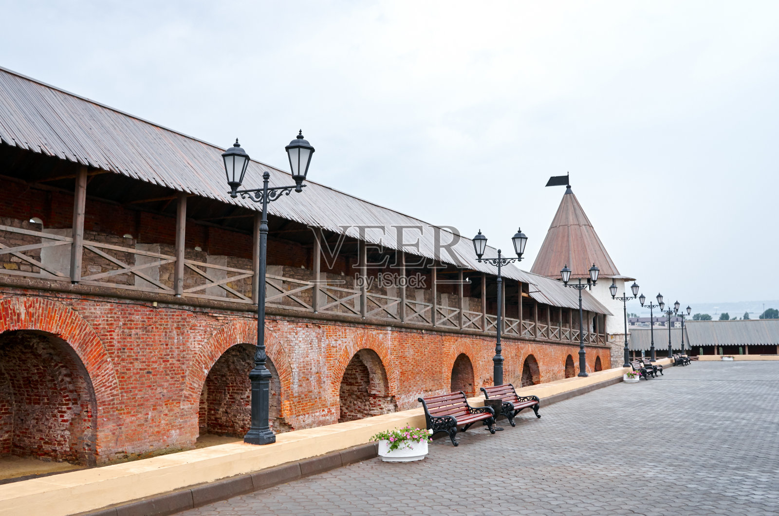 喀山克里姆林宫塔照片摄影图片