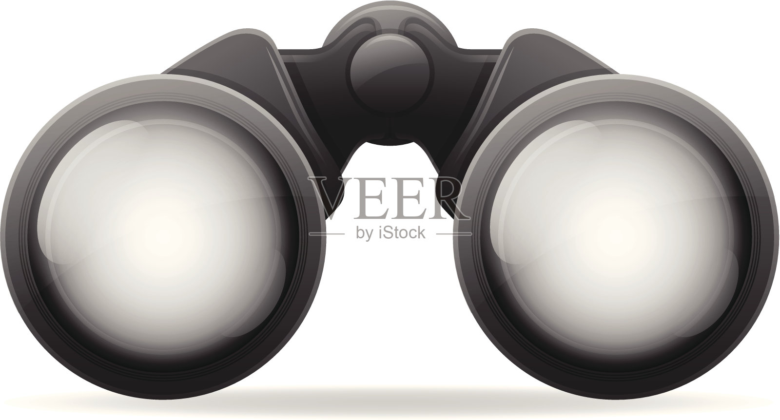 双筒望远镜设计元素图片