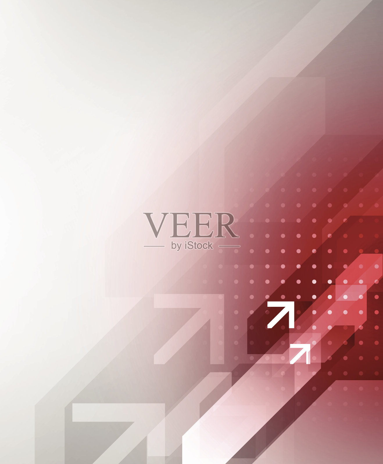 抽象的箭头背景插画图片素材