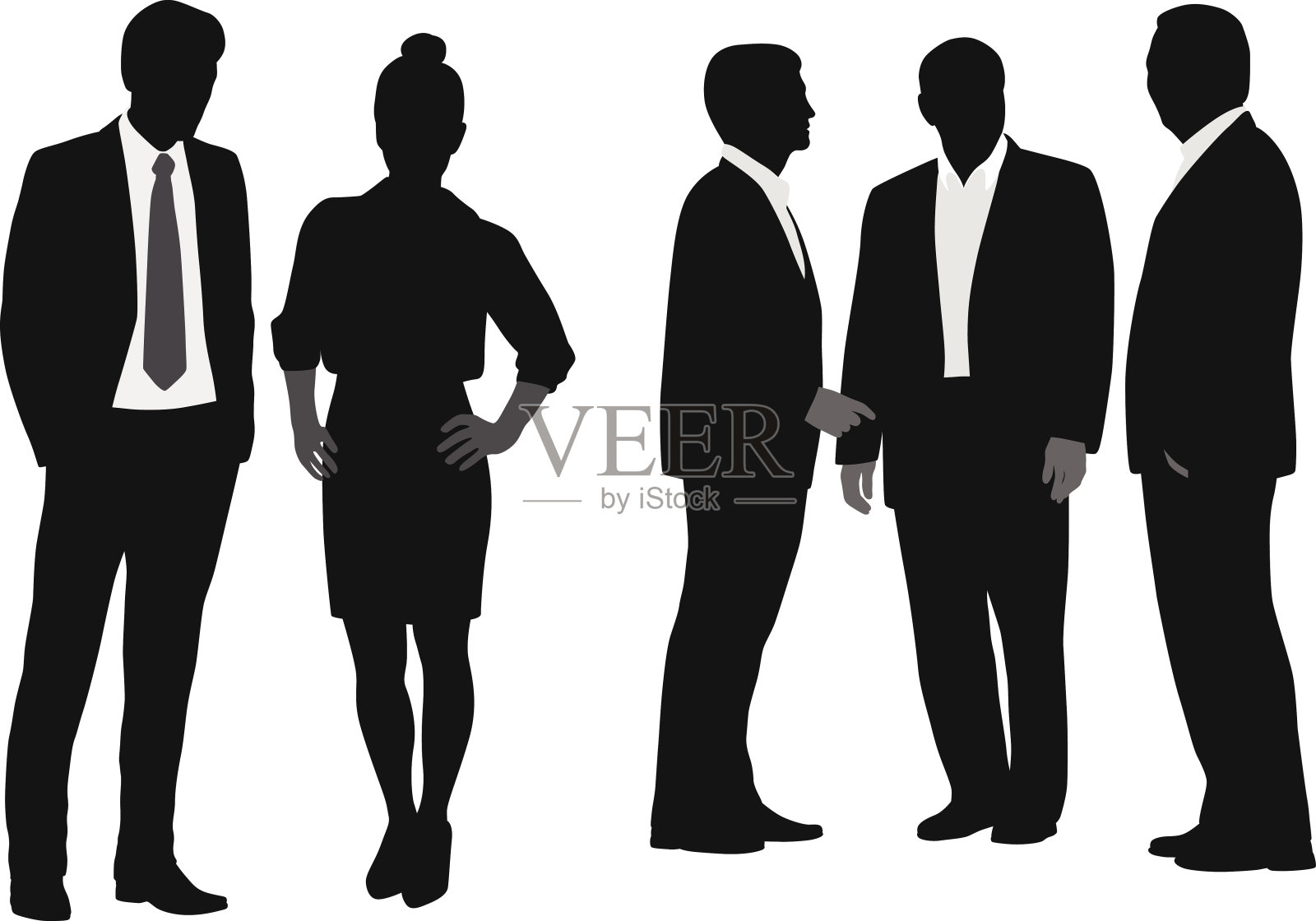 会计师插画图片素材