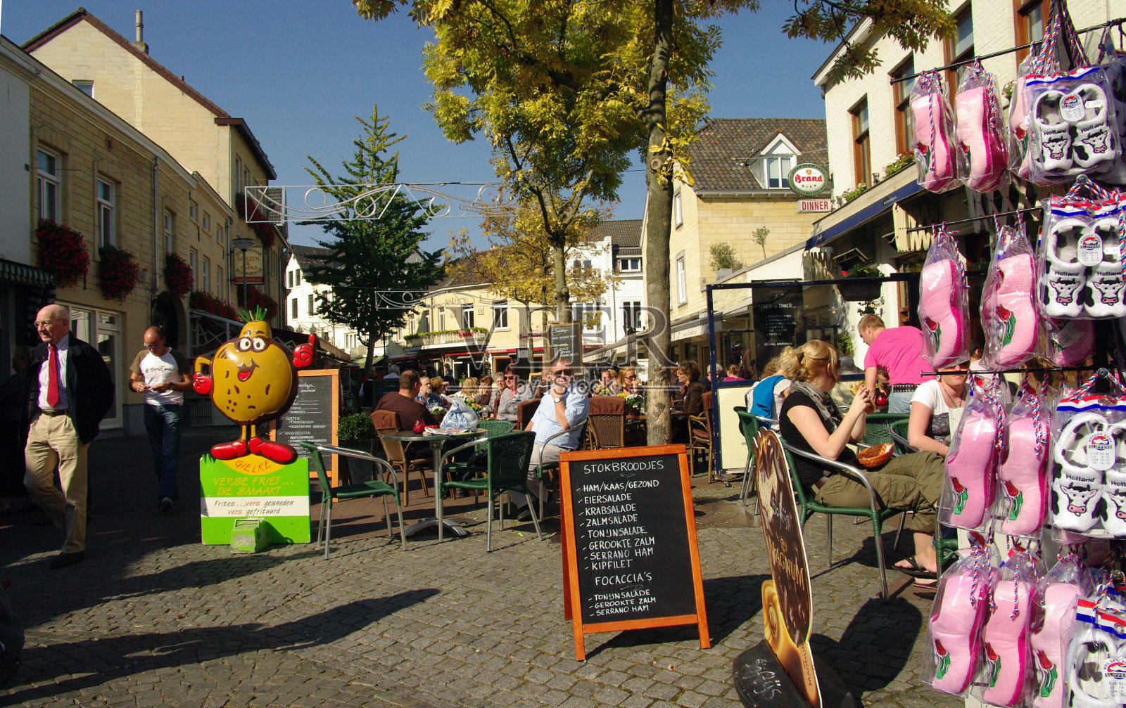 荷兰旅游村照片摄影图片