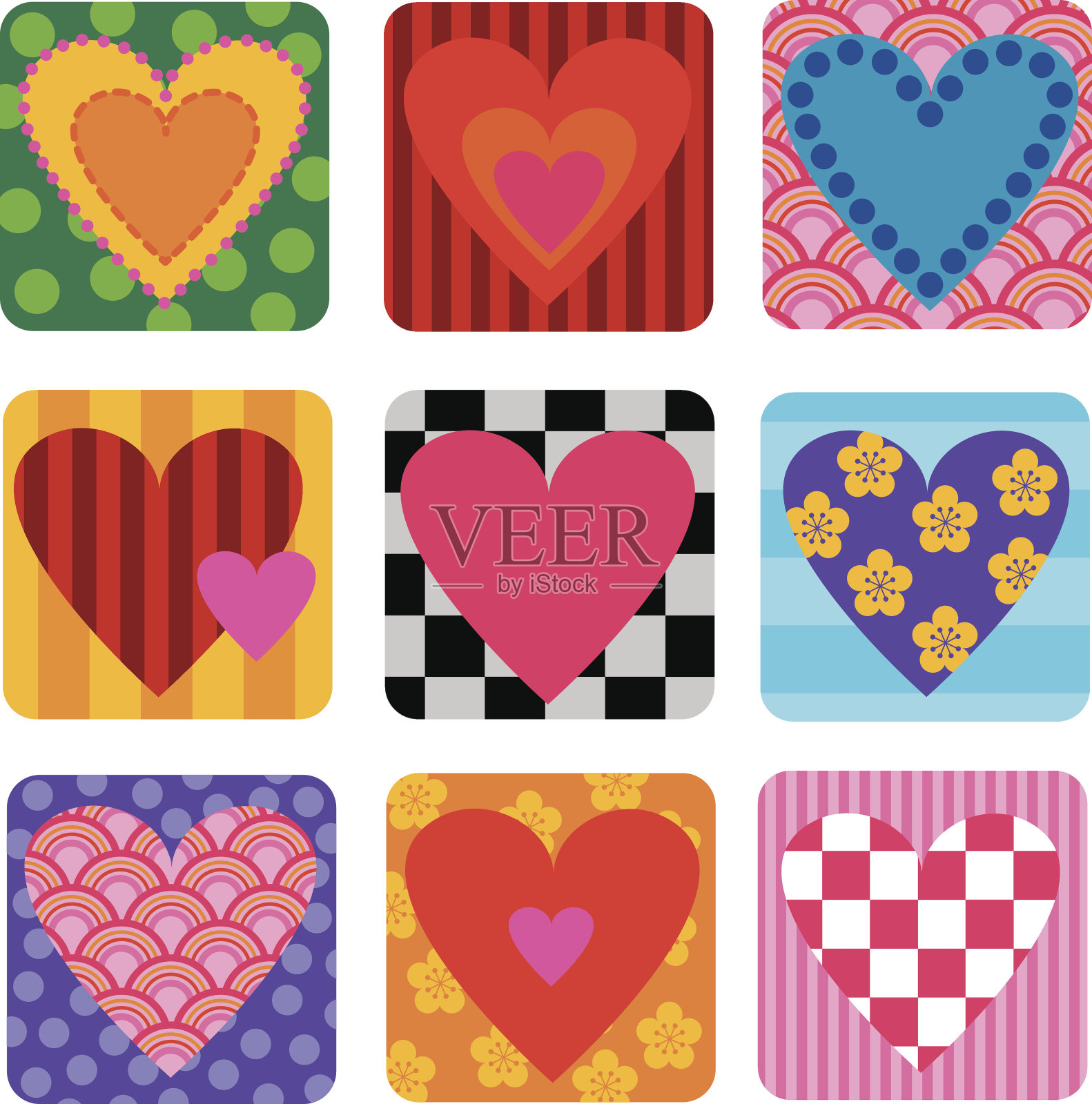 心插画图片素材