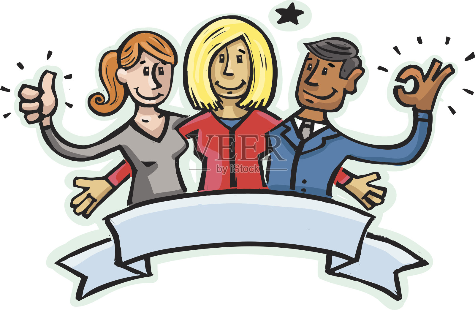 团队工作设计元素图片