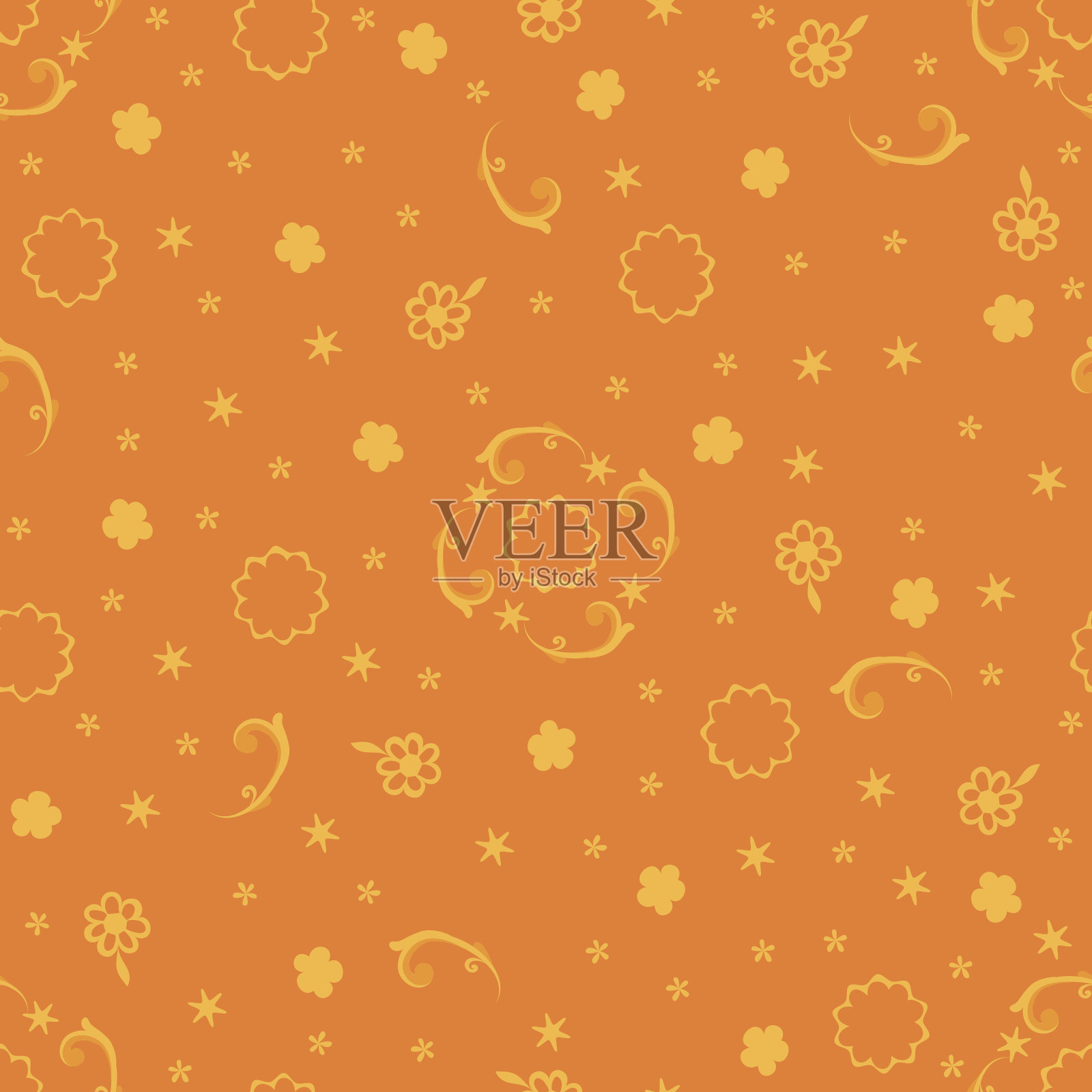 无缝设计插画图片素材