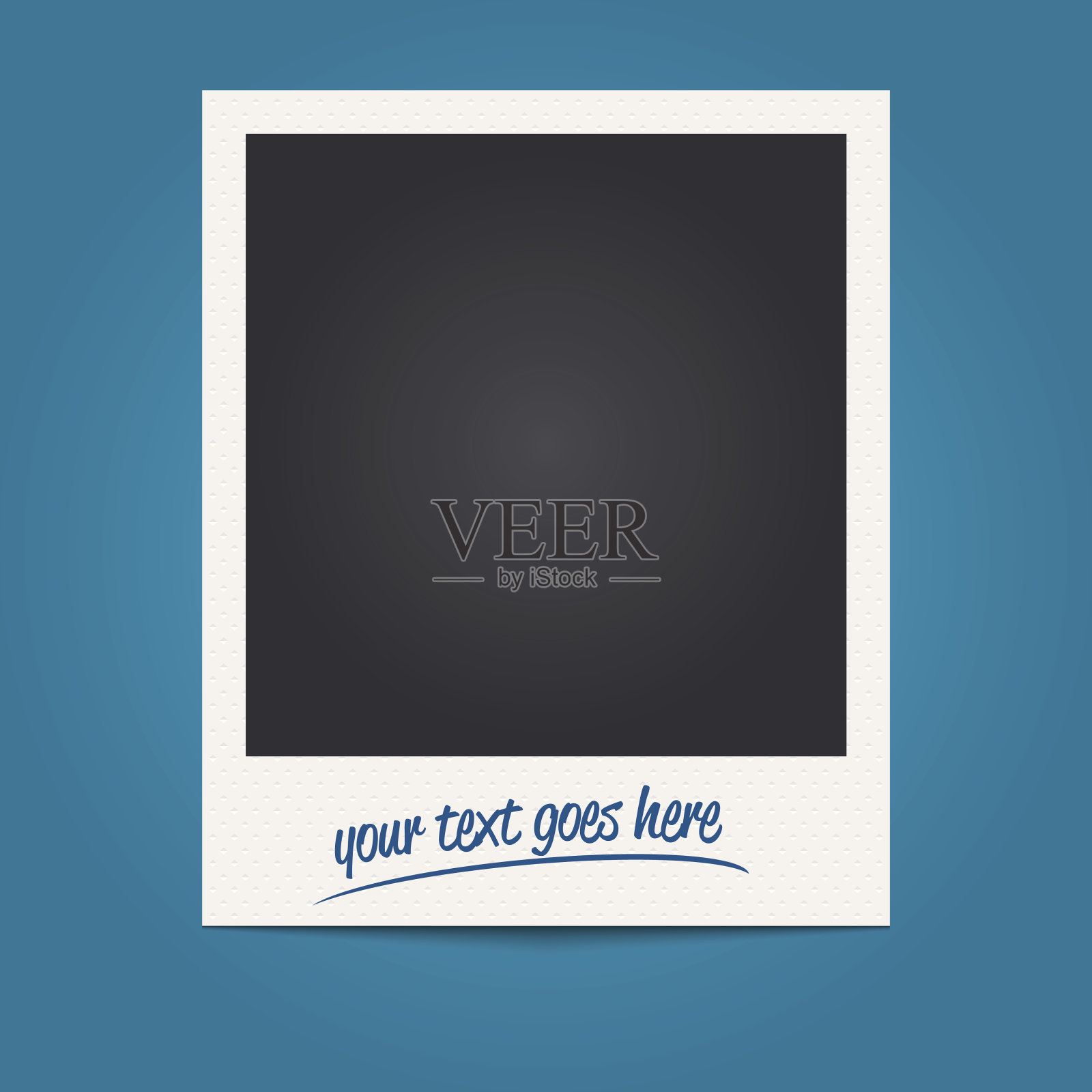 矢量空白偏振光相框插画图片素材