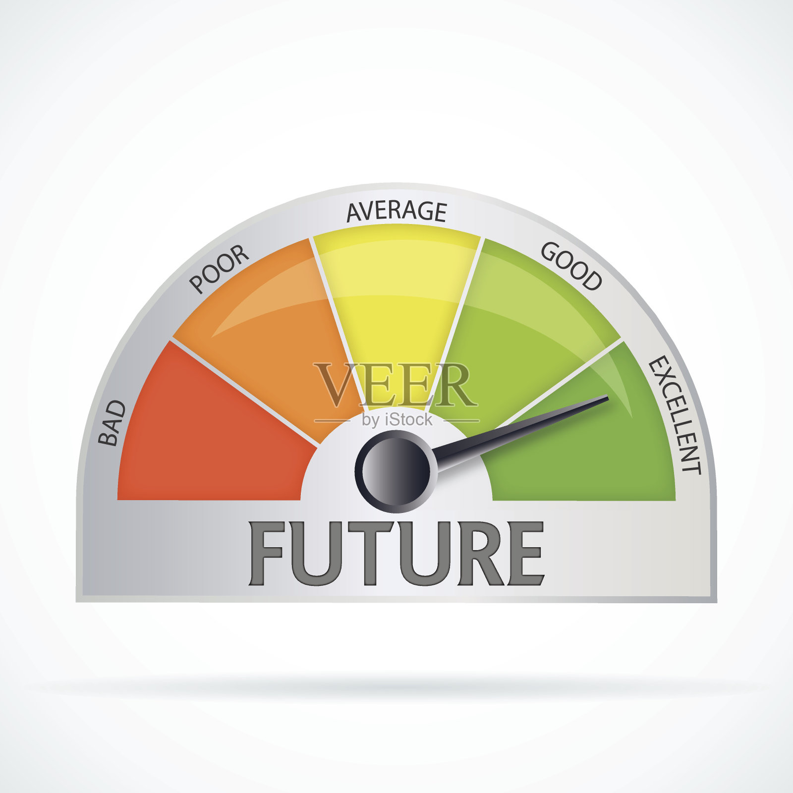 未来的图表插画图片素材