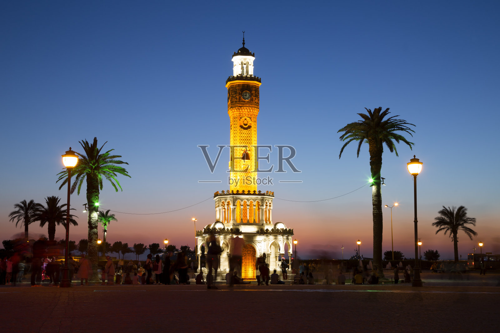 伊兹密尔钟楼照片摄影图片