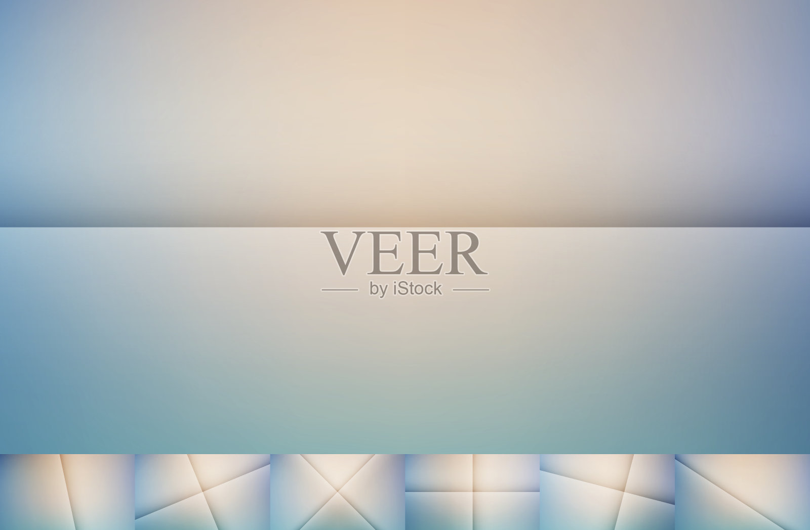 七个最小现代股票矢量背景集合插画图片素材