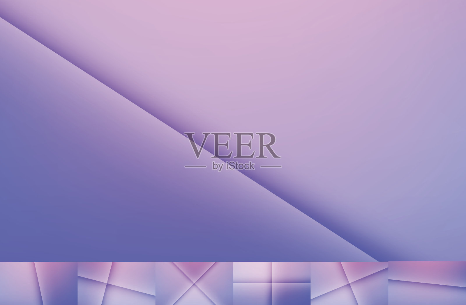 七个最小的现代颜色混合股票矢量背景集插画图片素材