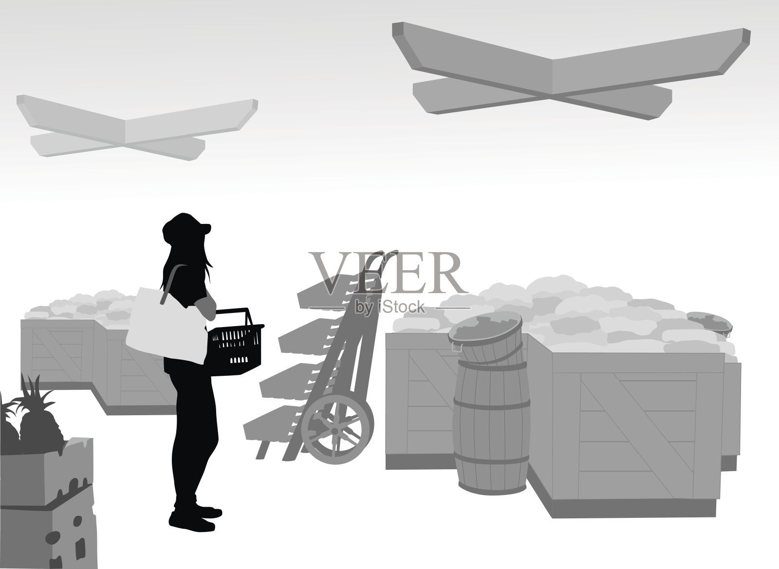 生产部分插画图片素材